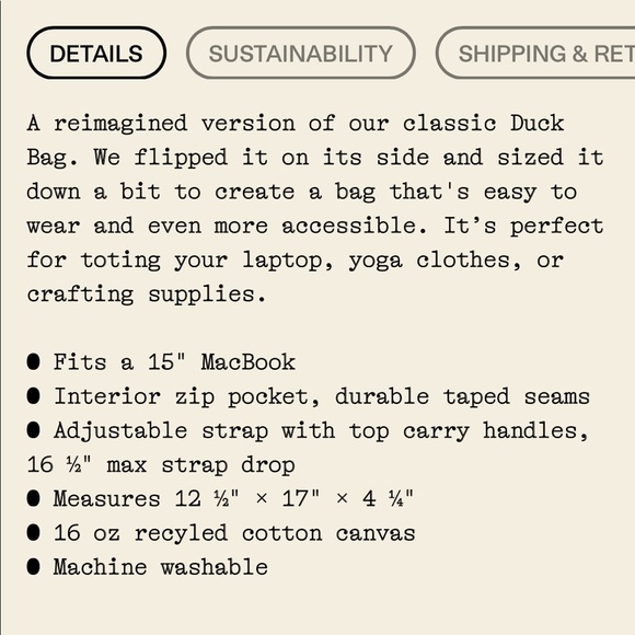 BAGGU Black Tote Bag - Picture 7 of 7